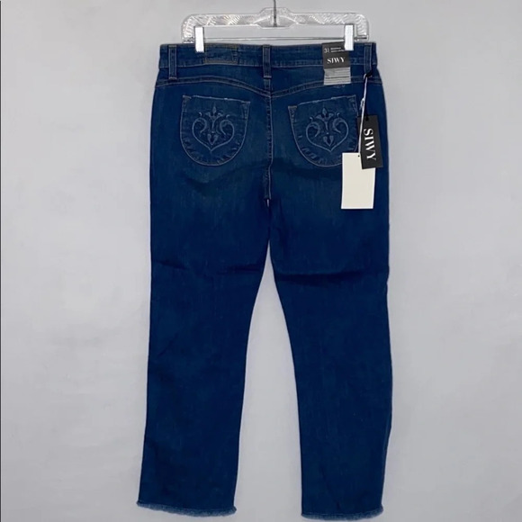 SIWY Bellissima Ankle Flare Jean/Ocean Ave. NEW - Size 31 - Picture 4 of 11